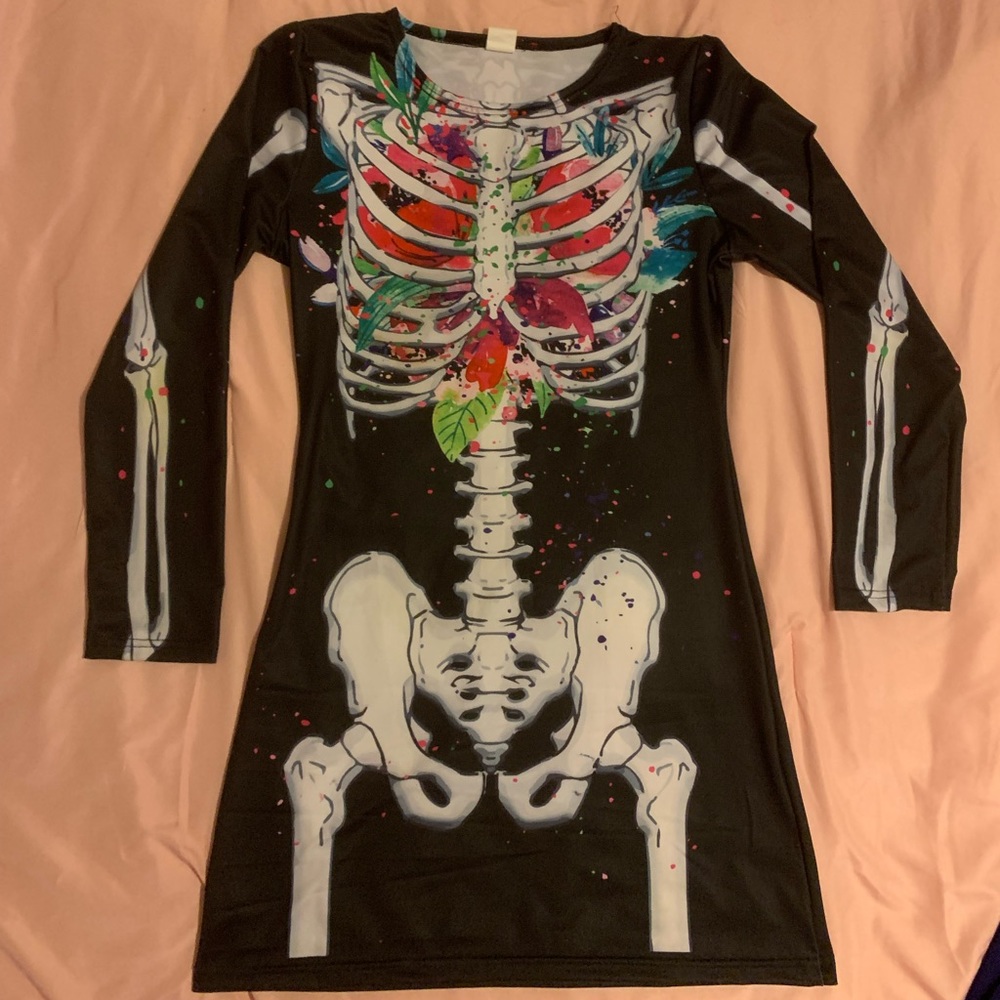 Halloween Skeleton Dress